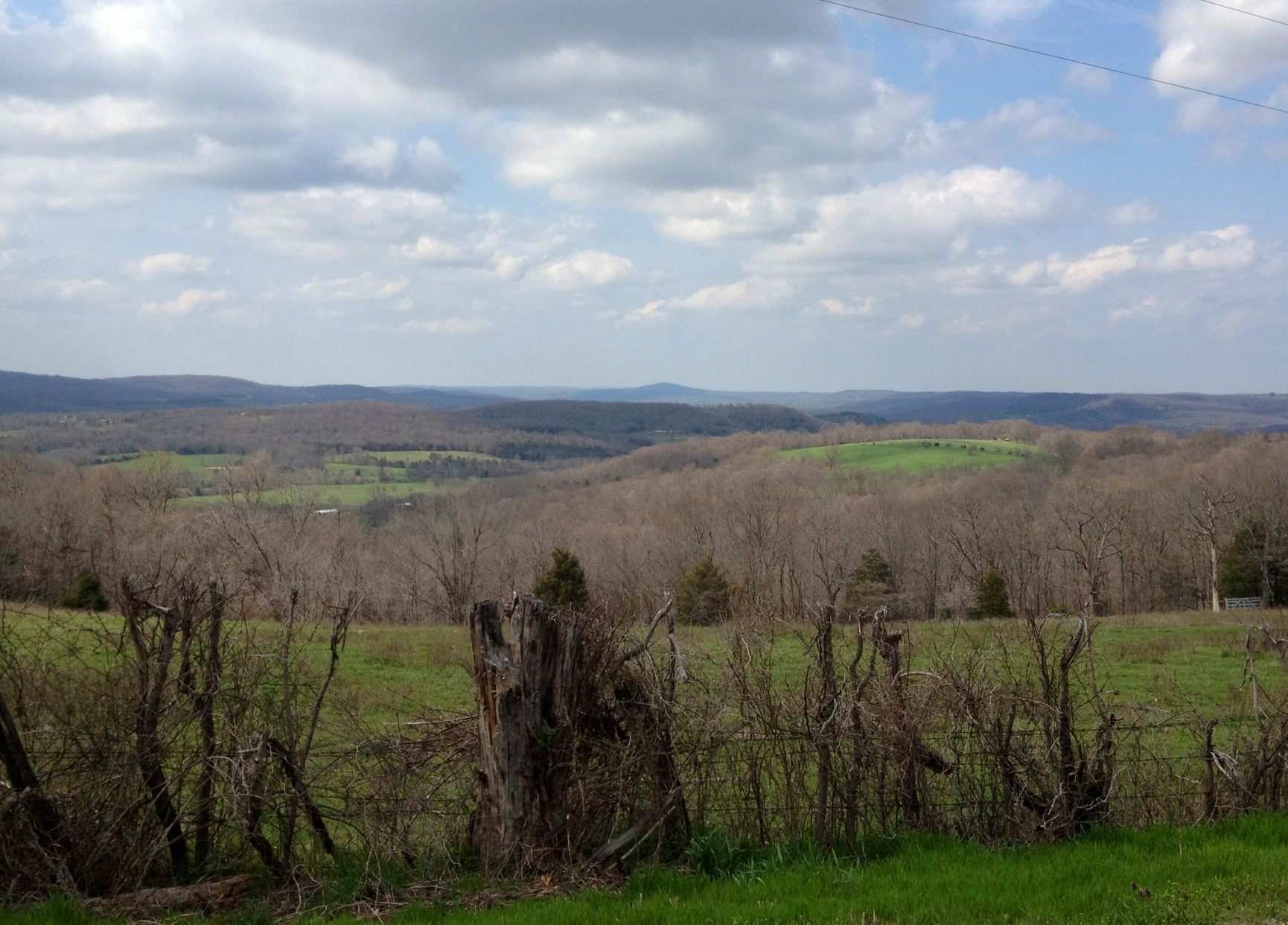 Elkins, AR mountain views