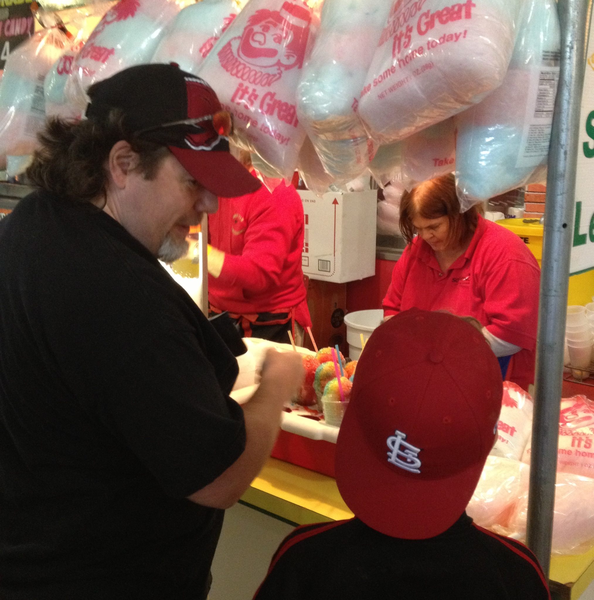 Cotton candy at #RazorFest