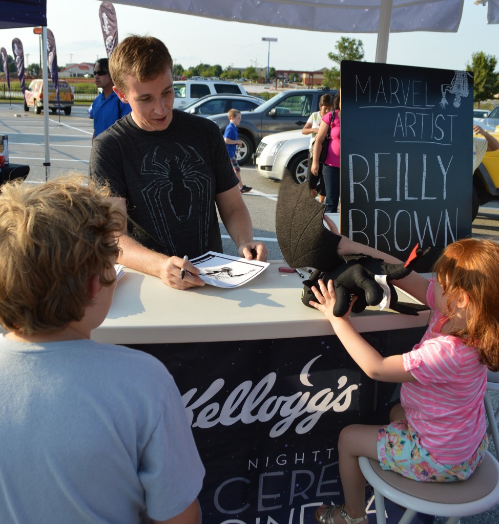Reilly Brown from Marvel Comics at Kellogg's Cereal Cinema