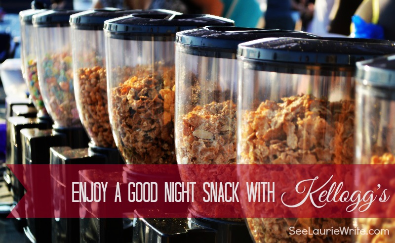Enjoy a Good Night Snack with Kelloggs | SeeLaurieWrite.com