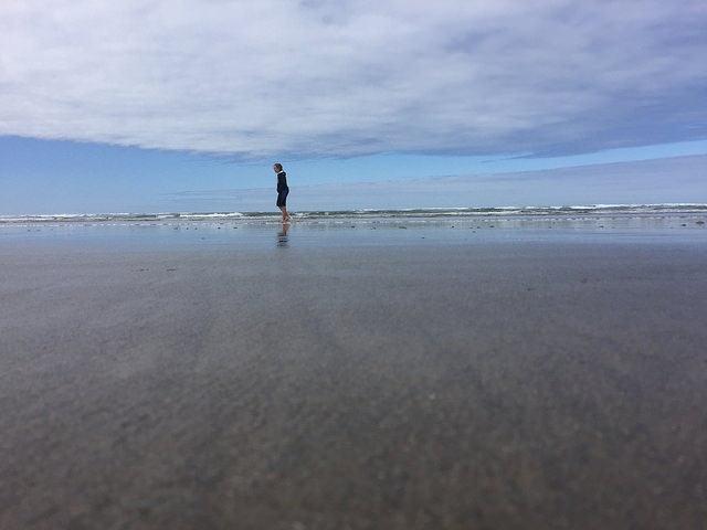 On the Beach in Oregon | SeeLaurieWrite.com