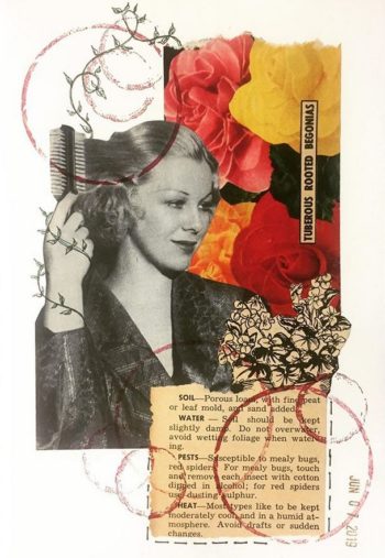 Image of collage titled "Camille"