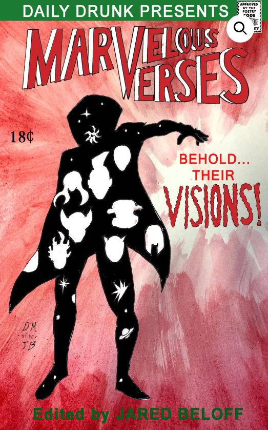 Cover art for Marvelous Verses poetry anthology